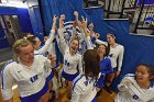 Volleyball vs Emerson  Wheaton College Women's Volleyball vs Emerson College. - Photo by Keith Nordstrom : Wheaton, Volleyball, VB2019